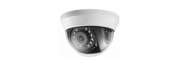 Внутренняя купольная HD-TVI камера iFLOW F-AC-2451 подходит для распознавания лиц и идентификации объектов