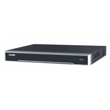 iFLOW F-NR-208E/2 8-ми канальный IP-регистратор c 8-ю PoE интерфейсами iFLOW F-NR-208E/2 8-ми канальный IP-регистратор c 8-ю PoE интерфейсами