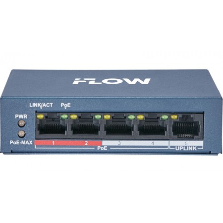 iFLOW F-SW-EU205POE-V/L Неуправляемый коммутатор 301803320 iFLOW F-SW-EU205POE-V/L Неуправляемый коммутатор 301803320