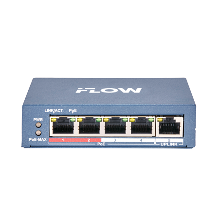 iFLOW F-SW-EU205POE-V Неуправляемый коммутатор 301803319 iFLOW F-SW-EU205POE-V Неуправляемый коммутатор 301803319