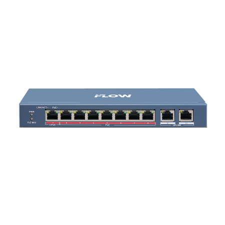 iFLOW F-SW-EU410HPOE-V Неуправляемый коммутатор 301803324 iFLOW F-SW-EU410HPOE-V Неуправляемый коммутатор 301803324