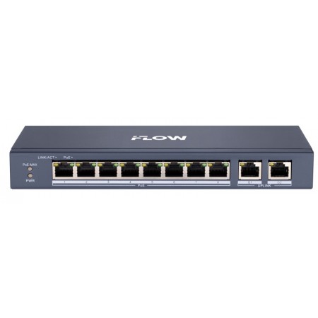 iFLOW F-SW-EU410POE-V/L Неуправляемый коммутатор 301803326 iFLOW F-SW-EU410POE-V/L Неуправляемый коммутатор 301803326