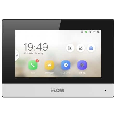 iFLOW F-VI-3442HPWE1 Гибридный IP видеодомофон с Wi-Fi 305305729 iFLOW F-VI-3442HPWE1 Гибридный IP видеодомофон с Wi-Fi 305305729
